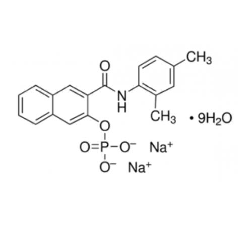 Нонагидрат динатриевой соли фосфата нафтола AS-MX для гистологии, 99,0% (ТСХ) Sigma 70495