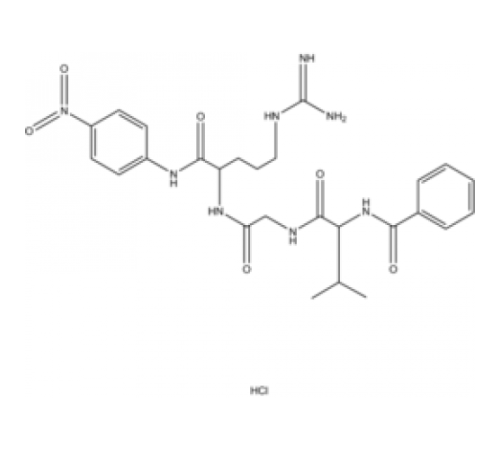 Субстрат протеазы п-нитроанилид гидрохлорида N-бензоил-вал-Gly-Arg Sigma B4758