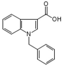 1-бензилиндол-3-карбоновая кислота, 98%, Acros Organics, 1г