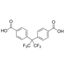 2,2-Бис- (4-карбоксифенил) гексафторпропана, 95%, Alfa Aesar, 1г