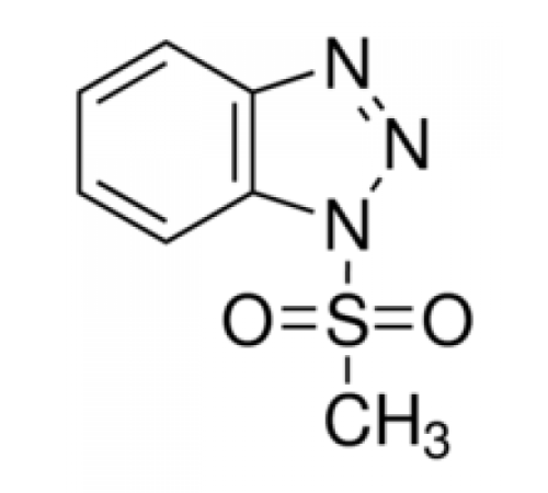 1-метилсульфонил-1Н-бензотриазол, 97%, Alfa Aesar, 25 г