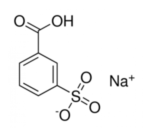3-сульфобензойной кислоты мононатриева соль, 97%, Alfa Aesar, 100 г