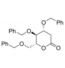3,4,6-три-O-бензил-2-дезокси-D-глюконо-1, 5-лактон, 97%, Alfa Aesar, 1г