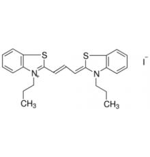 3,3 '-ди-н-пропилтиакарбоцианин йодид, 96%, Alfa Aesar, 250 мг