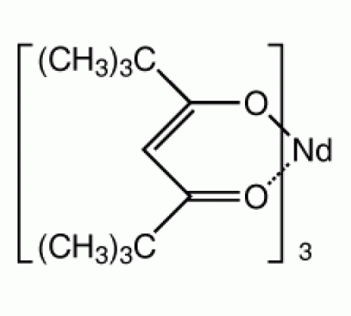 Трис (2,2,6,6-тетраметил-3, 5-гептандионато) неодима (III), Alfa Aesar, 5 г