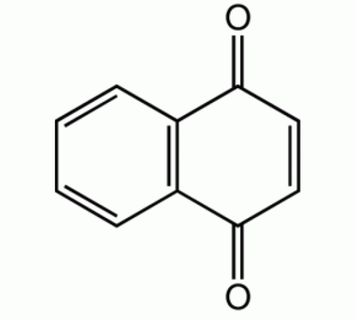 1,4-нафтохинон, 99%, содержит до 6% вода, Acros Organics, 100г