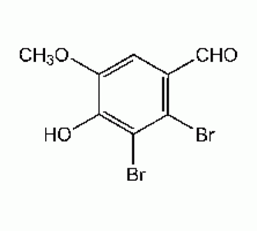 2,3-дибром-4-гидрокси-5-метоксибензальдегида, 98%, Alfa Aesar, 5 г