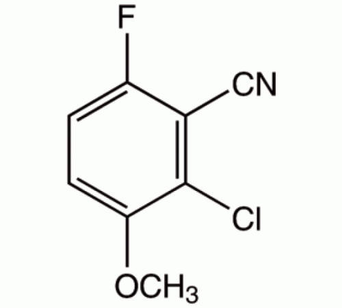 2-Хлор-6-фтор-3-метоксибензонитрил, 97%, Alfa Aesar, 1 г