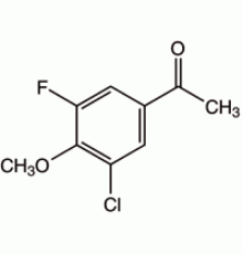3'-хлор-5'-фтор-4'-метоксиацетофенон, 97%, Alfa Aesar, 5 г