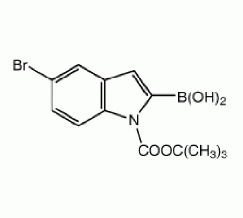 1-Вос-5-броминдол-2-бороновой кислоты, 95%, Alfa Aesar, 5 г