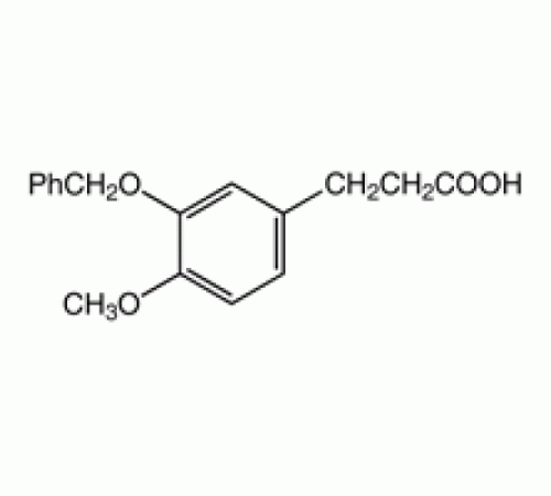 3 - (3-бензилокси-4-метоксифенил) пропионовой кислоты, 96%, Alfa Aesar, 250 мг