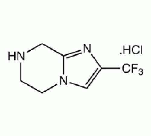 2-трифторметил-5, 6,7,8-тетрагидроимидазо [1,2-а] пиразин гидрохлорид, 97%, Alfa Aesar, 250 мг
