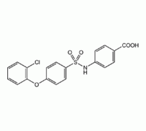 4 - [4 - (2-хлорфенокси) фенилсульфониламино] бензойной кислоты, 96%, Alfa Aesar, 1г