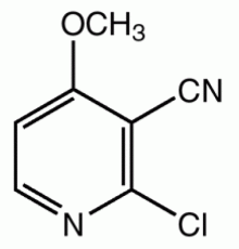 2-Хлор-3-циано-4-метоксипиридина, 96%, Alfa Aesar, 250 мг