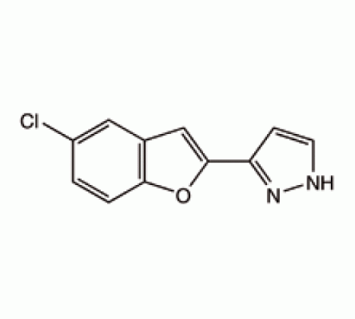 3 - (5-Хлор-1-бензо [Ь] фуран-2-ил) -1Н-пиразол, Alfa Aesar, 1г