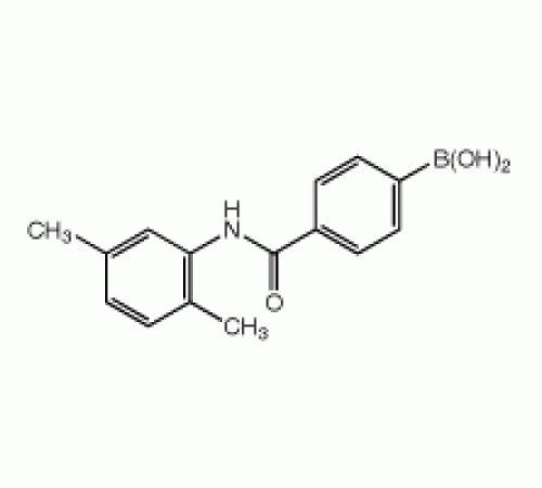 4 - (2,5-диметилфенилкарбамоил) бензолбороновой кислоты, 96%, Alfa Aesar, 1г