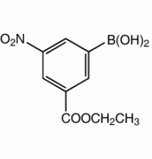 3-этоксикарбонил-5-нитробензолбороновая кислота, 97%, Alfa Aesar, 1г
