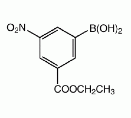 3-этоксикарбонил-5-нитробензолбороновая кислота, 97%, Alfa Aesar, 1г