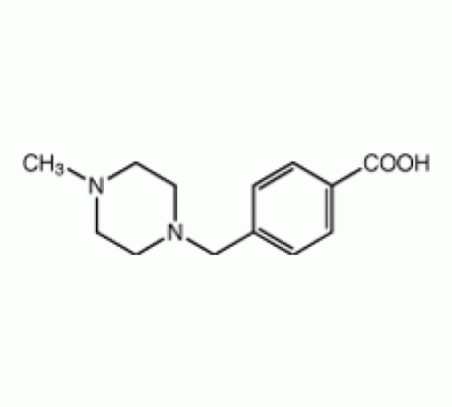 4 - (4-метил-1-пиперазинилметил) бензойной кислоты, 97%, Alfa Aesar, 1г