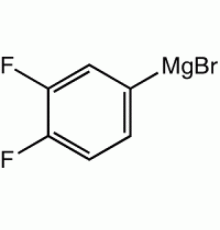 3,4-дифторфенилмагния бромид, 0.5M р-р в THF, AcroSeал®, Acros Organics, 100мл