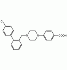 4 - [4 - (4'-хлор-2-бифенилилметил) -1-пиперазинил] бензойной кислоты, 97%, Alfa Aesar, 250 мг