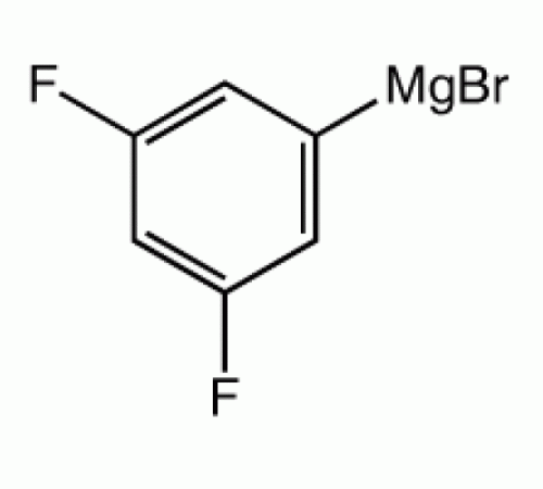3,5-Дифторфенилмагнийбромид, 0,50 м в 2-MeTHF, Alfa Aesar, 100мл