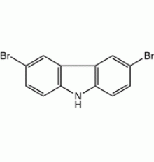 3,6-дибромкарбaзол, 97%, Acros Organics, 5г