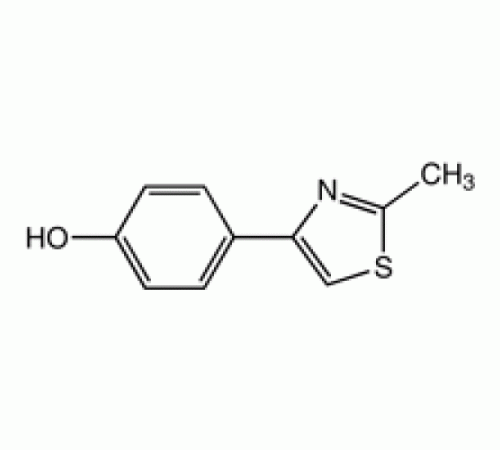 4 - (4-гидроксифенил) -2-метилтиазол, 97%, Alfa Aesar, 10 г