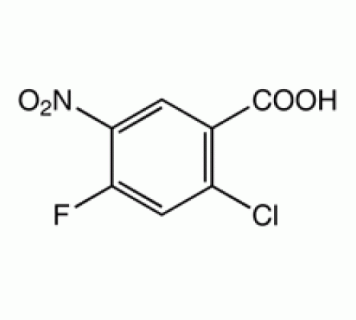 2-Хлор-4-фтор-5-нитробензойной кислоты, 97%, Alfa Aesar, 5 г