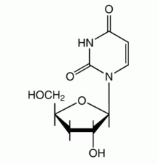 3'-дезоксиуридин, Alfa Aesar, 25 мг