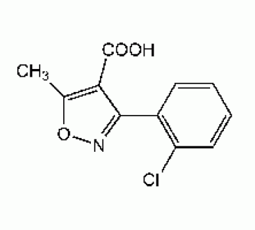 3-(2-хлорфенил)-5-метилизоксазол-4-карбоновая кислота, 97%, Maybridge, 25г
