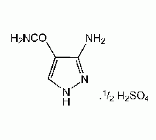 3-Амино-1Н-пиразол-4-карбоксамид гемисульфат, 97%, Alfa Aesar, 1г