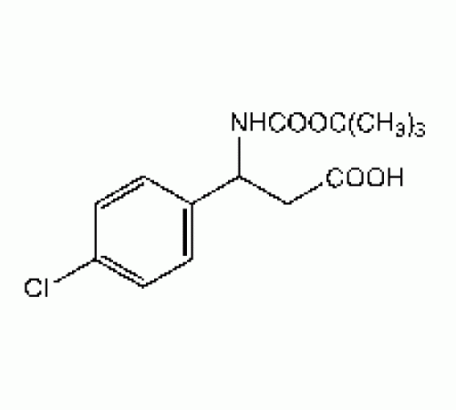 3 - (Boc-амино) -3 - (4-хлорфенил) пропионовой кислоты, 97%, Alfa Aesar, 250 мг