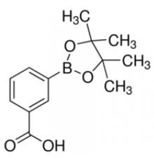3-(4,4,5,5-тетраметил-1,3,2-диоксаборолан-2-ил)бензойная кислота, 97%, Acros Organics, 1г