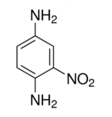 2-нитро-п-фенилендиамин, 95%, Alfa Aesar, 100 г