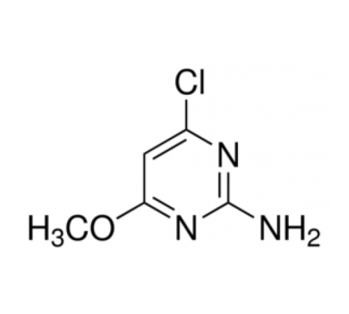 2-амино-4-хлор-6-метоксипиримидин, 95%, Acros Organics, 25г