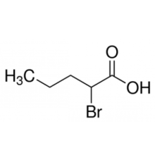 2-бромвалериановой кислоты, 98%, Alfa Aesar, 25 г