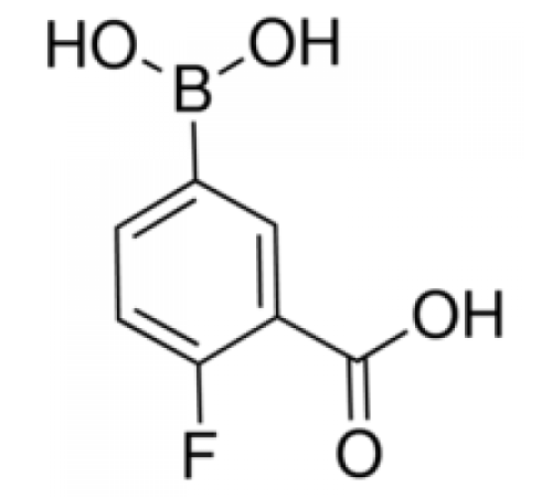 3-карбокси-4-фторбензолбороновая кислота, 97%, Alfa Aesar, 1 г