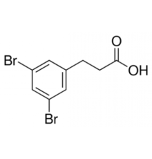 3 - (3,5-дибромфенил) пропионовой кислоты, 97%, Alfa Aesar, 1г