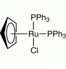 Хлор (пентаметилциклопентадиенил) бис (трифенилфосфин) рутений (II), Ru 12,7%, Alfa Aesar, 1г