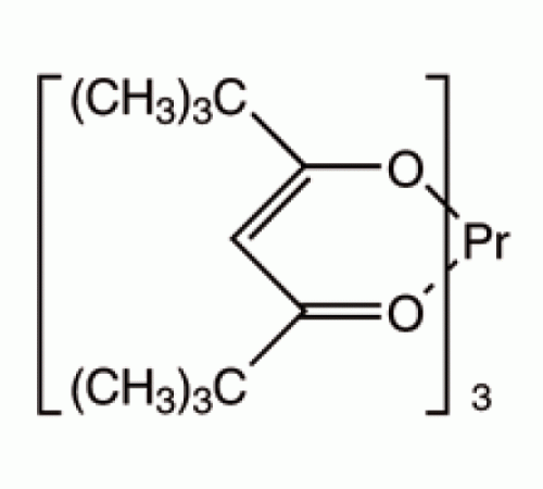Трис (2,2,6,6-тетраметил-3, 5-гептандионато) празеодима (III), 99%, Alfa Aesar, 1г