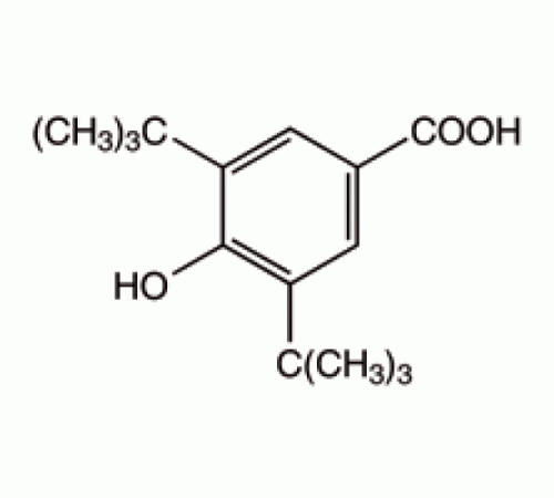 3,5-ди-трет-бутил-4-гидроксибензойной кислоты, 98%, Alfa Aesar, 10 г