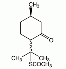 п-Mentha-8-тиол-3-он ацетат, цис + транс, 97 +%, Alfa Aesar, 5 г