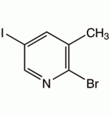 2-Бром-5-иод-3-метилпиридина, 95%, Alfa Aesar, 1 г