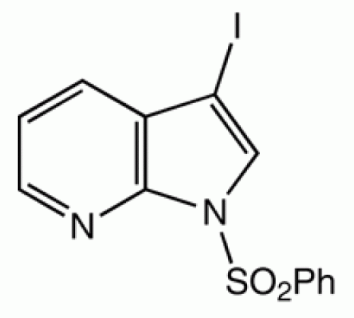 3-иод-1-фенилсульфонил-7-азаиндол, 95%, Alfa Aesar, 250 мг