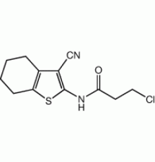 3-Хлор-N- (3-циано-4, 5,6,7-тетрагидро-2-бензо [Ь] тиенил) пропионамида, 97%, Alfa Aesar, 1г