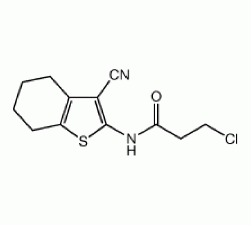 3-Хлор-N- (3-циано-4, 5,6,7-тетрагидро-2-бензо [Ь] тиенил) пропионамида, 97%, Alfa Aesar, 1г
