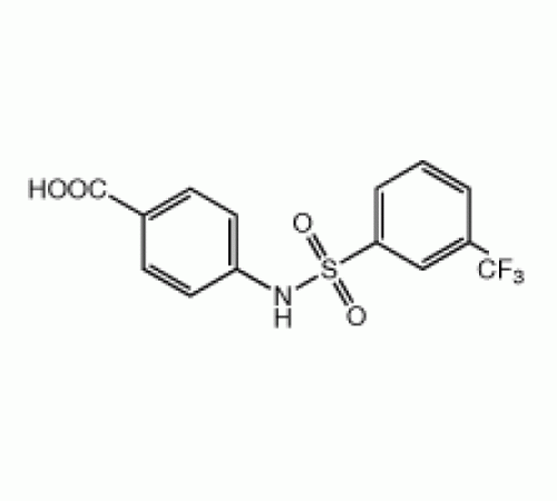 4 - [3 - (трифторметил) фенилсульфониламино] бензойной кислоты, 96%, Alfa Aesar, 250 мг