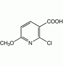 2-Хлор-6-метоксиникотиновая кислота, 95%, Alfa Aesar, 250 мг