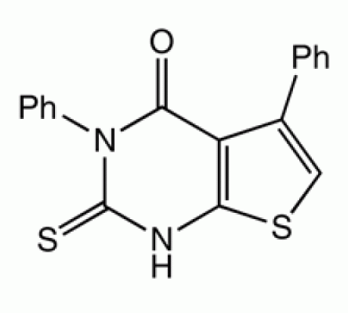 3,5-дифенил-2-тиоксо-2, 3-дигидротиено [2,3-D] пиримидин-4 (1Н) -он, 96%, Alfa Aesar, 1г